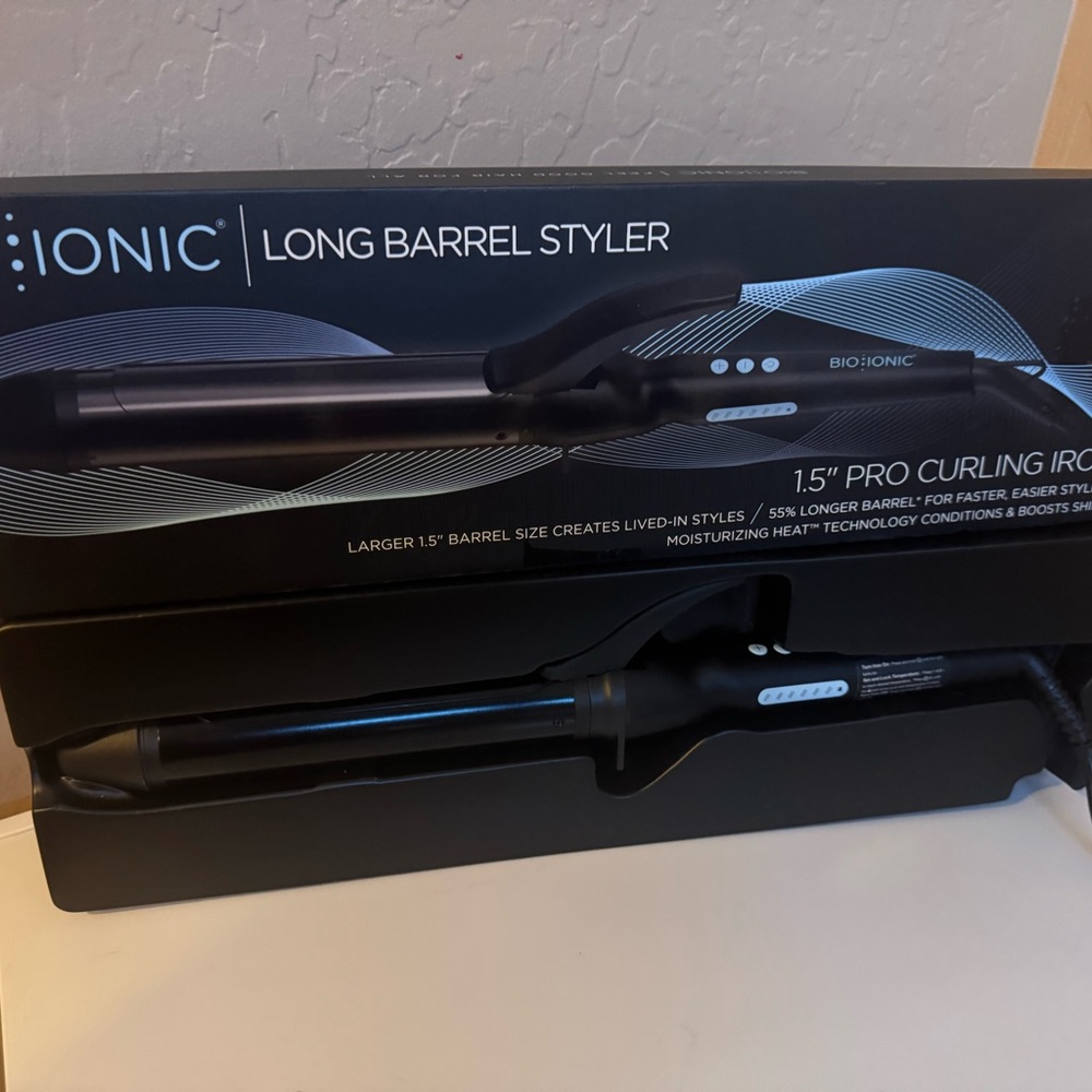 Bio Ionic Long Barrel Styler Curling Iron